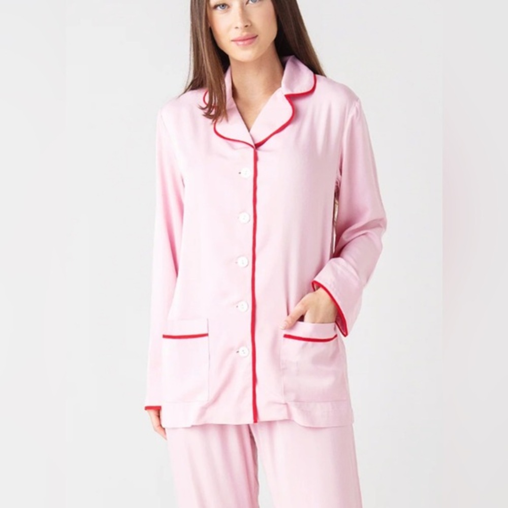 NWT! Sleeper Size XS • Party Button-Front Oversized Pajama Top.
